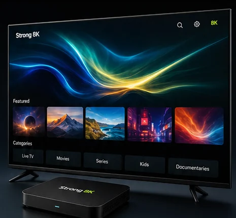 Strong 8K official brand visual